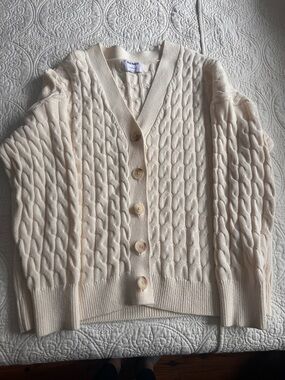 Old Navy Cable-Knit Button Cardigan